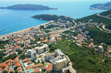 Land for Sale in Montenegro Budva Bečići 8.960 m²