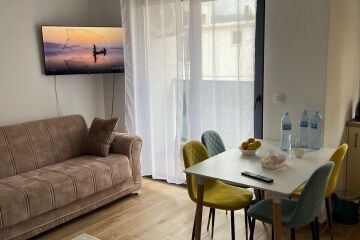 New apartment for Rental in Bar, Dobra Voda, 1-Bedroom, 45 m2